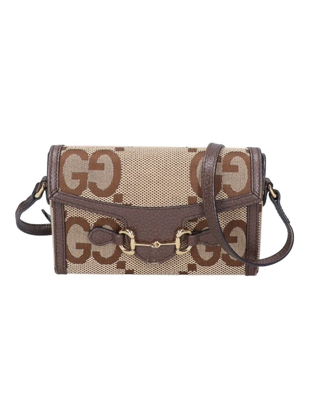 Gucci Horsebit 1955 Mini Jumbo GG Cross Belt Bag